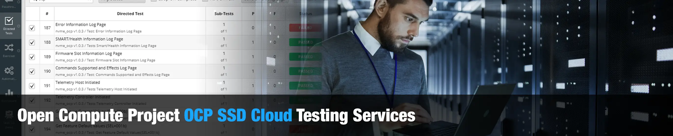 test solutions for ocp cloud compliance software