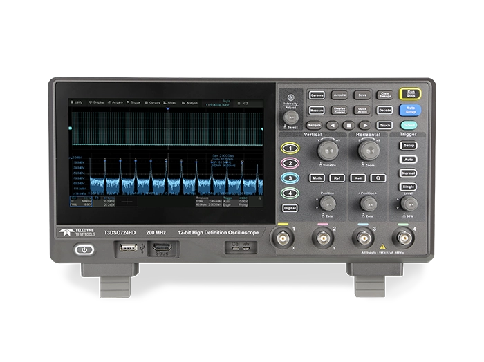 T3DSO700HD Oscilloscope Front