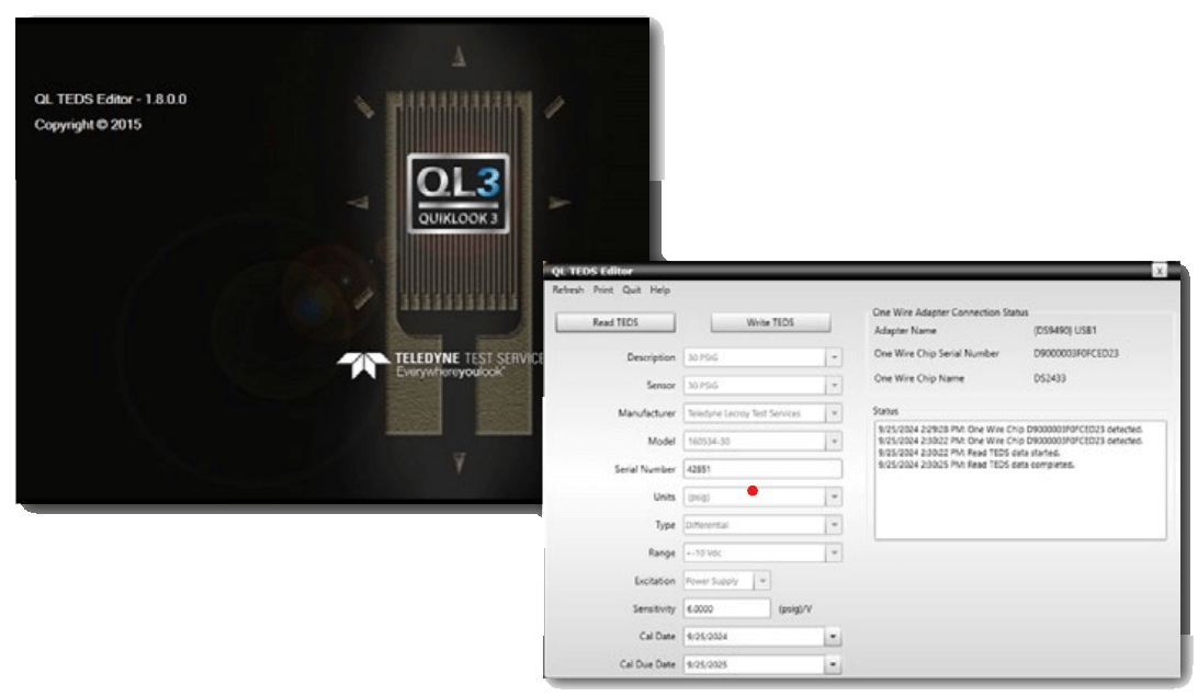 QL TEDS Editor System