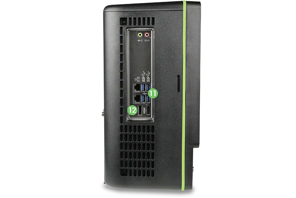 WaveRunner 8000HD 8 channel scope side view